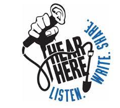 Hear Here Poetry Logo